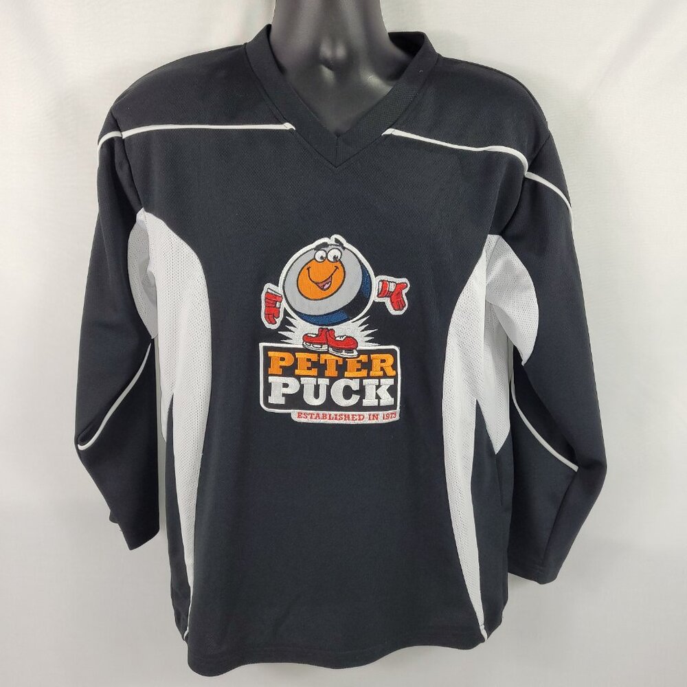 Peter Puck 2008 Hockey Jersey Hanna Barbera Youth size Medium